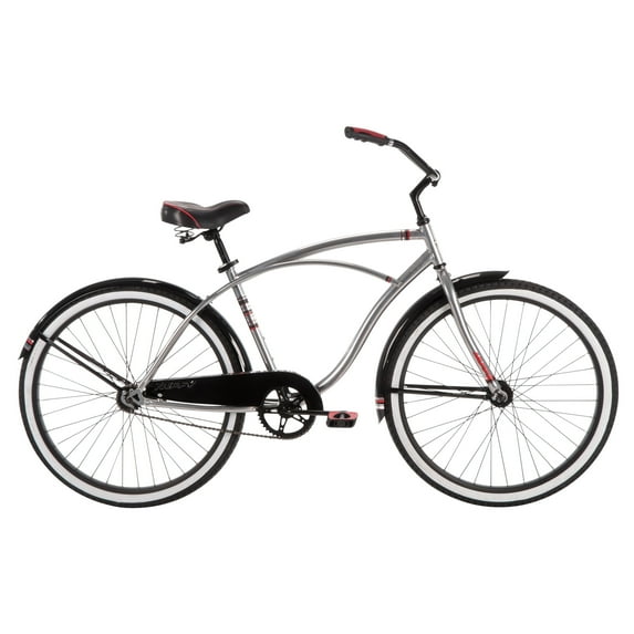 Huffy Good Vibration 26 in. Classic Cruiser - Silver