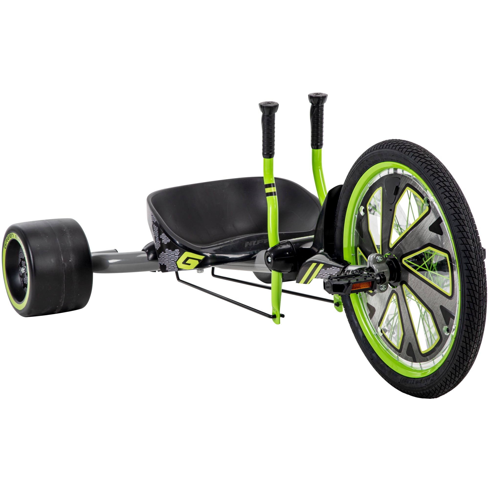 Huffy Green Machine 20-inch 3-Wheel Tricycle in Green and Gray
