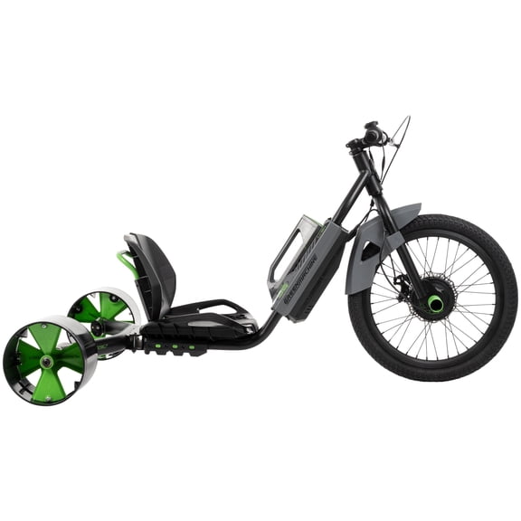 Huffy Green Machine 36V Electric Drift Trike, 15 MPH, Adult/Teens, Black