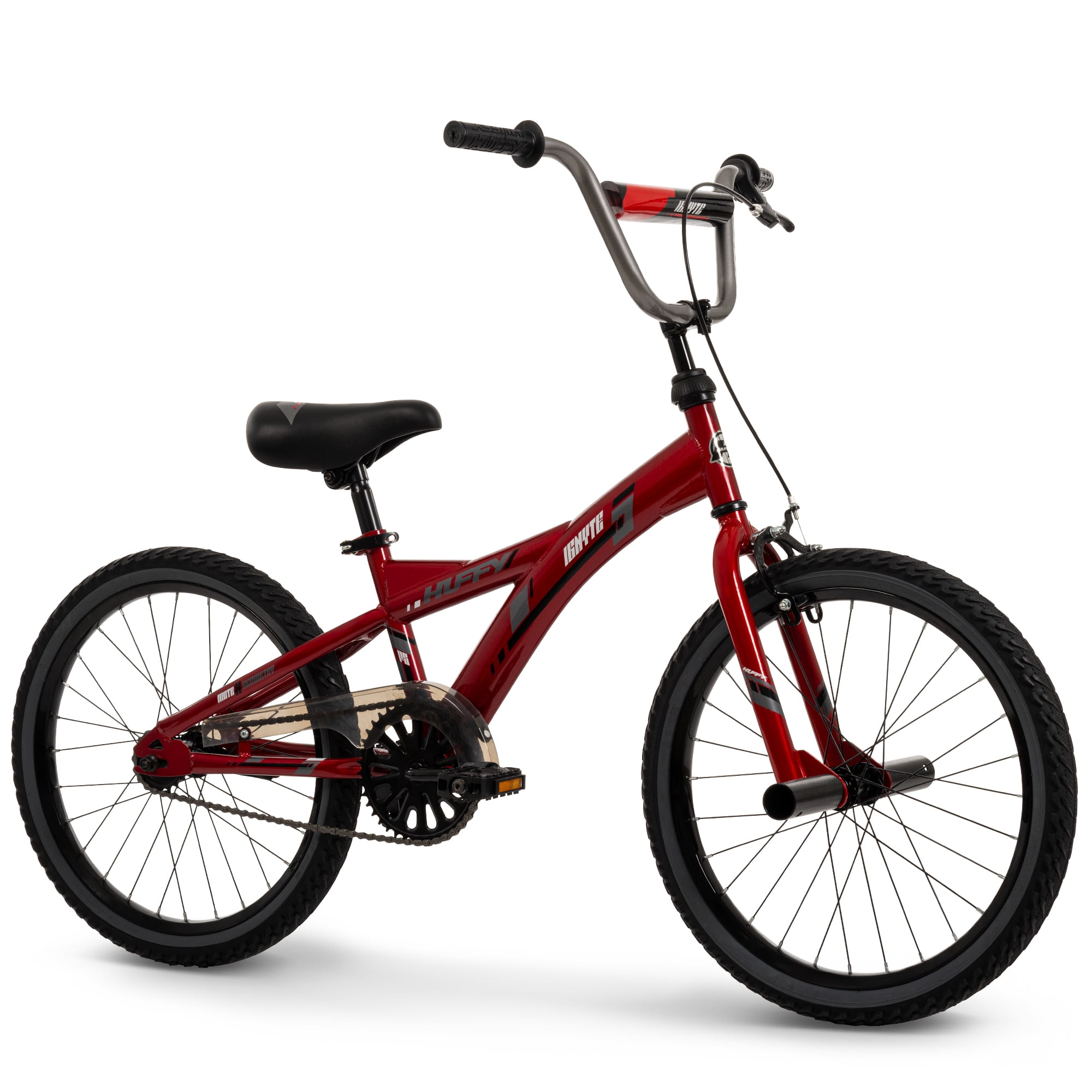 Huffy 20" Igynte Bike, Fits Riders 44" - 56", Boys, Kids, Red