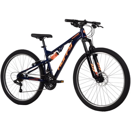 Huffy Marker Mountain Bike, 26" Wheels, 18-Speeds, Black/Orange