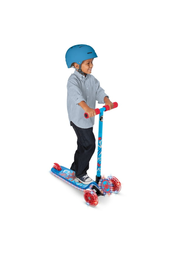 Huffy Marvel Spidey & His Amazing Friends Light-Up Toddler Scooter, Ages 3+