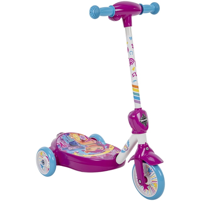 Huffy My Little Pony Electric 2-in-1 Bubble Scooter Ride-On Toy with ...