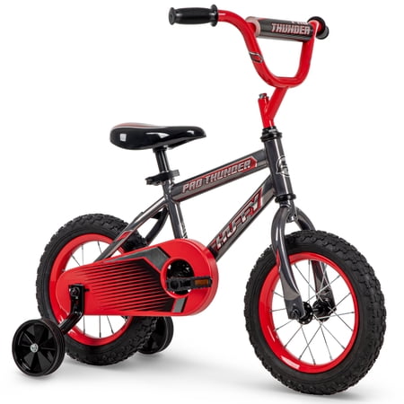 Huffy Pro Thunder 12" Kids Bicycles, Steel, Red
