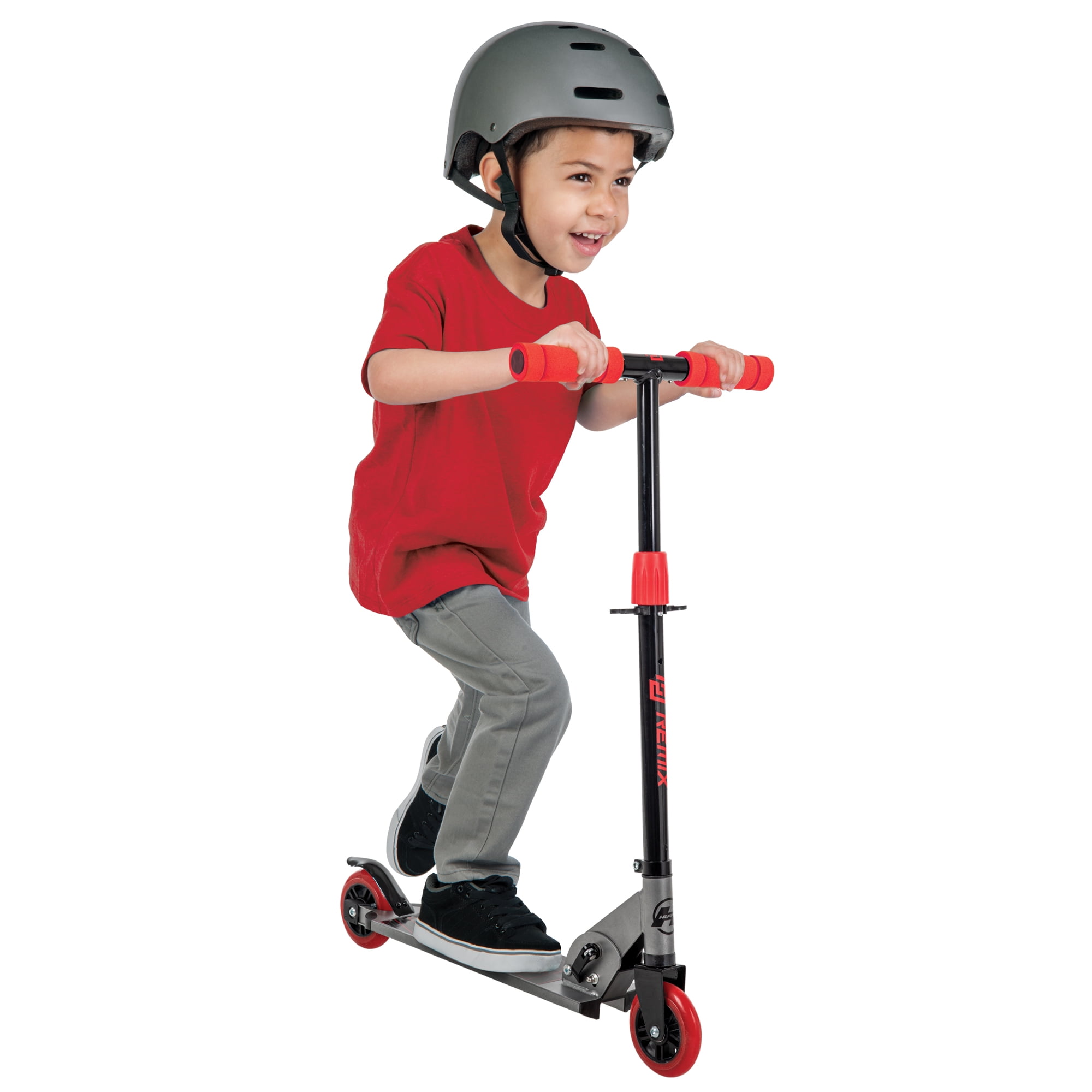 Huffy Remix Inline Kids Kick Scooter, Ages 5+ Years