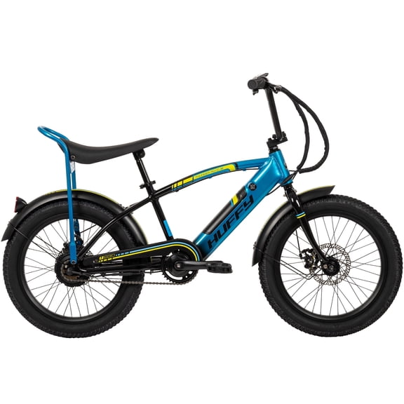 Huffy 20" eThunder Road Electric Bike, Fits Riders 3'7" - 4'7", Teal, Teen, Unisex