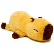 Hug-A-Lumps Connie Weighted Plush Capybara, Fuzzy