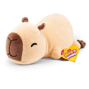 Hug a Lumps Connie the Capybara by ZURU - Small 1.65lbs Cuddly Weighted Plush Toy for All Ages