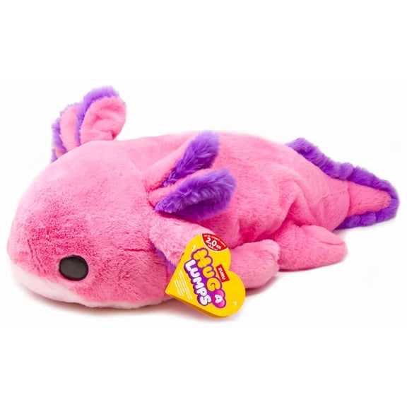 Hug-A-Lumps FUZZY Ally Weighted Plush [Axolotl]