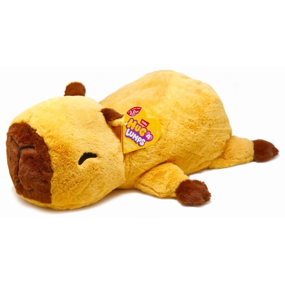 Hug-A-Lumps FUZZY Connie Weighted Plush [Cappybara]