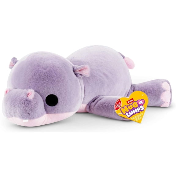 Hug-A-Lumps FUZZY Harley Hippo Weighted Plush