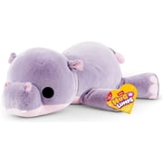 Hug-A-Lumps FUZZY Harley Hippo Weighted Plush