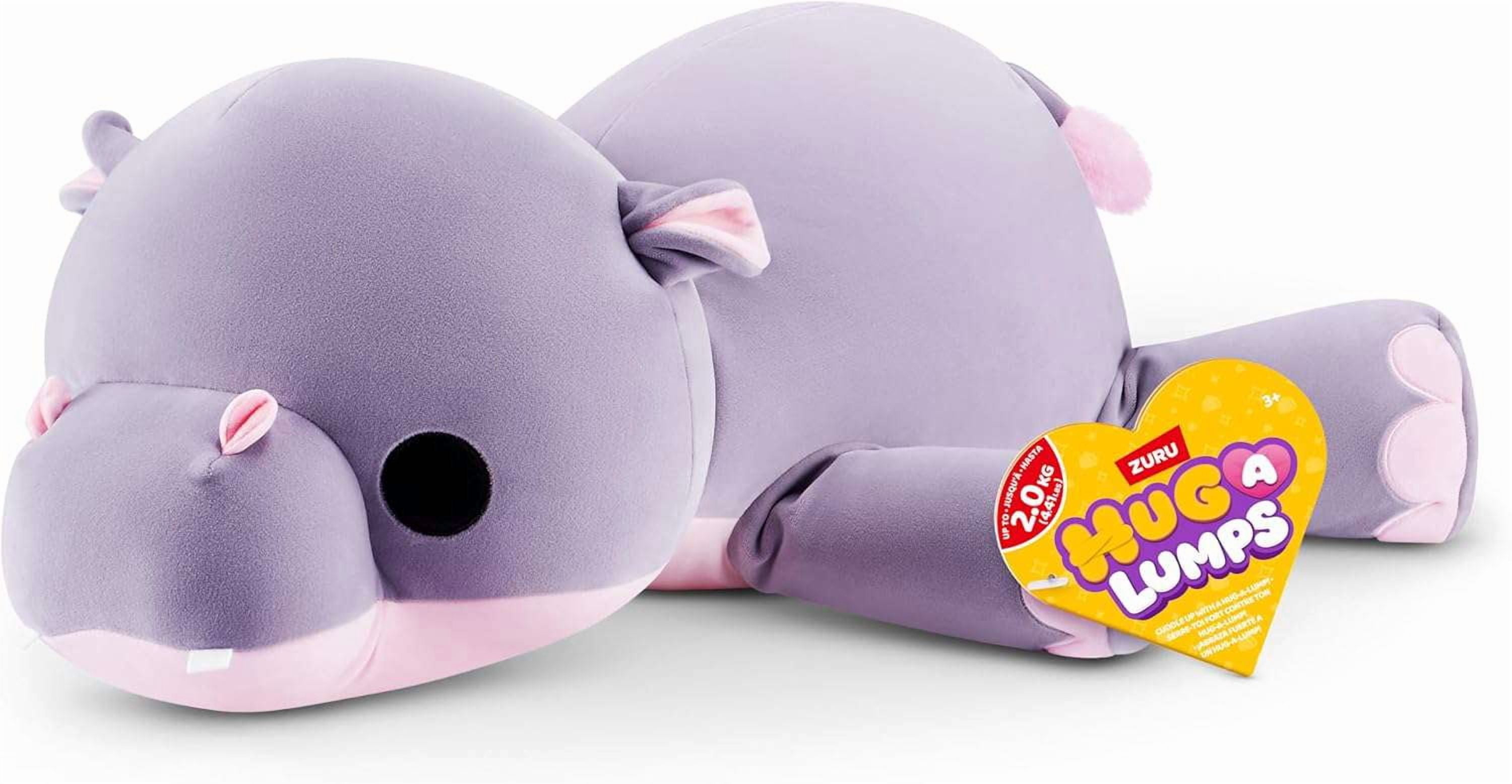 Hug-A-Lumps Hippo Harley Weighted Large Plush