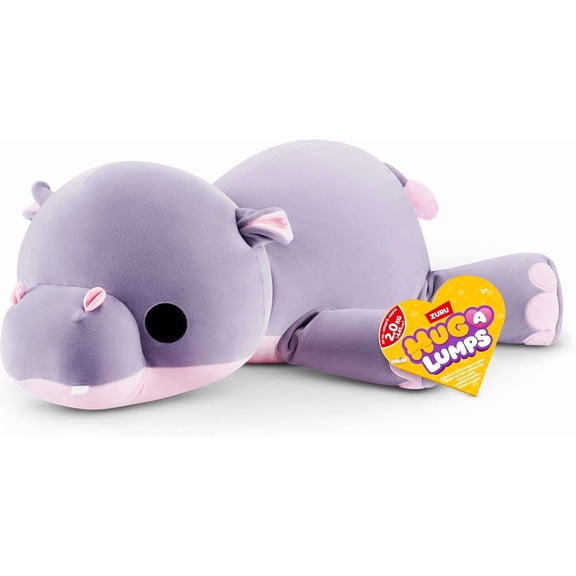 Hug-A-Lumps Hippo Harley Weighted Large Plush