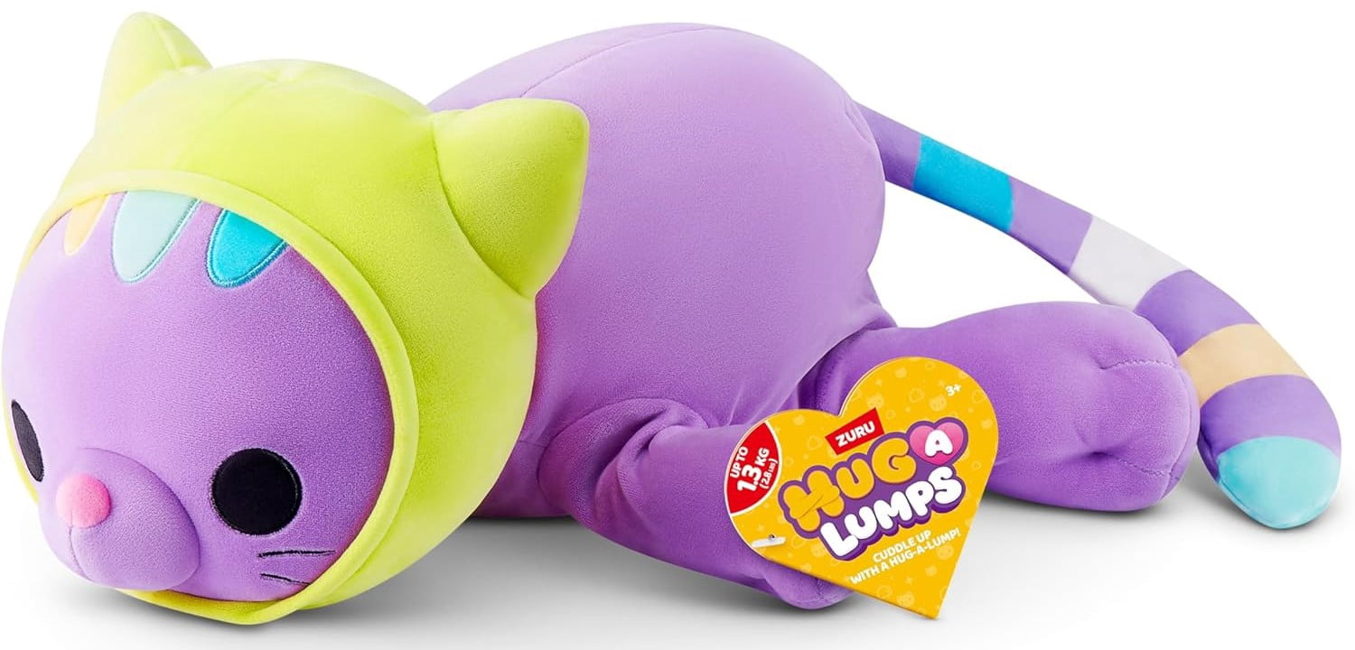 Hug-A-Lumps Series 3 Charli the Cat Weighted Plush