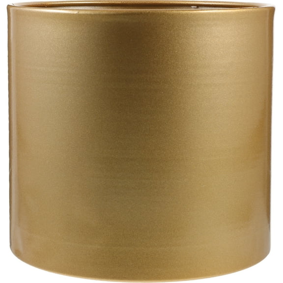 Hug Bucket Flower Pot Modern Indoor Planter Gold Office Golden