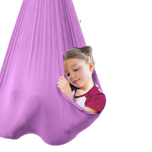 Hug Ceiling Snuggle Swing,Therapeutic Sensory Swing,Adjustable Fabric Hammock for Outdoor Room, Autism, Yoga Hammock,A
