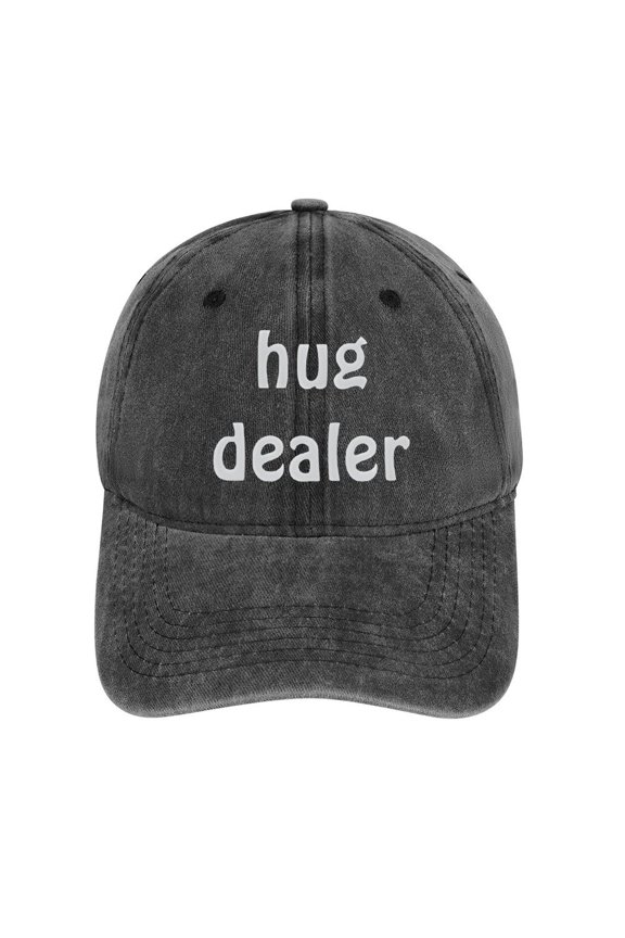 Hug Dealer Hat Adjustable Funny Fashion Unisex Baseball Cap For Men Women
