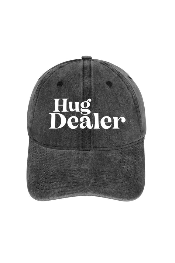 Hug Dealer Hat Adjustable Funny Fashion Unisex Baseball Cap For Men Women