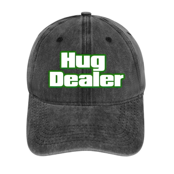 Hug Dealer Hat Adjustable Funny Fashion Unisex Baseball Cap For Men Women