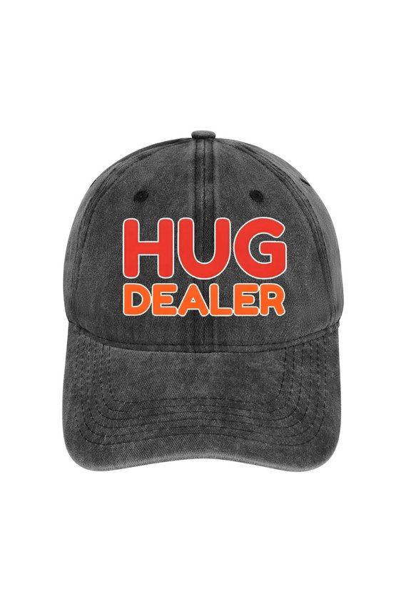 Hug Dealer Hat Adjustable Funny Fashion Unisex Baseball Cap For Men Women
