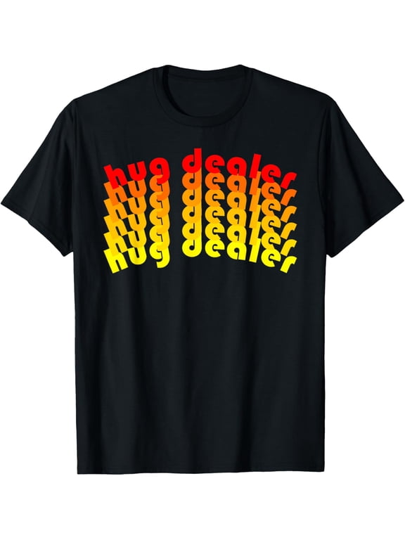 Hug Dealer Shirt - 70s Styled Shirt T-Shirt mens t shirt,black,women,funny,misfits,men,journey
