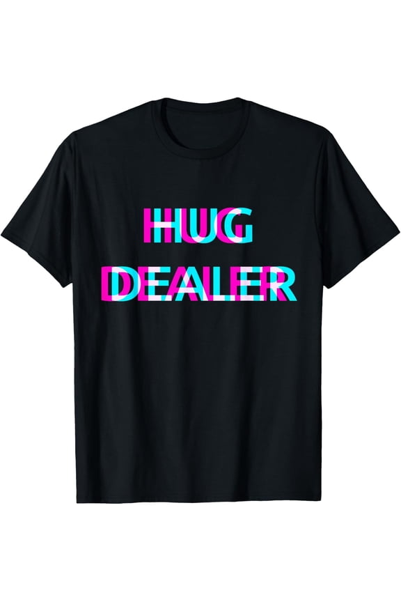 Hug Dealer Techno Edm Music Festival Raver Dance Rave T-Shirt