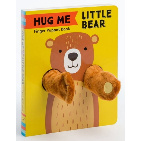 Hug Me Little Animals Hug Me Little Bear: Finger Puppet Book: (Baby's First Book, Animal Books for Toddlers, Interactive Books for Toddlers), (Board Book)