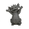 thumbnail image 1 of Hug Me Please! Small Baby Garden Dragon With Wide Open Arms Statue Fantasy Decor, 1 of 1