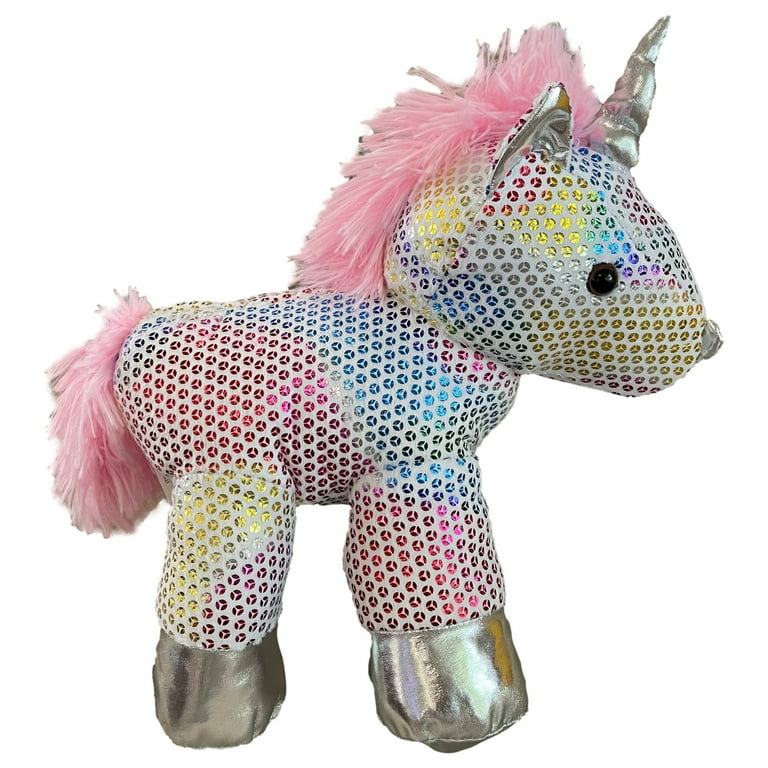 Hug Me Plush Rainbow Unicorn 10