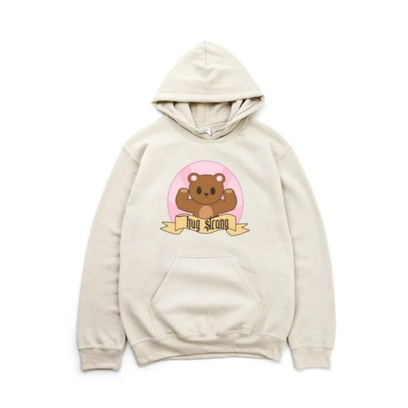 Hug Strong Love Support Connection Comfort Embrace Positive Power Hoodie, for men & women, up to size 5XL
