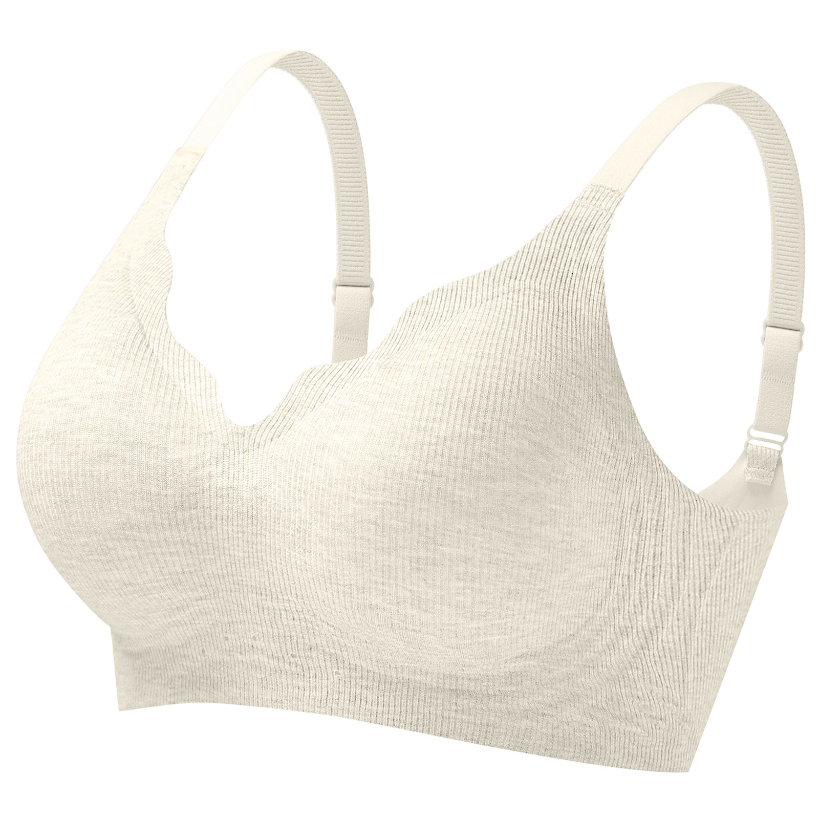 Hugcore Push Up Bras for Women, Women No Underwire Seamless Plunge ...