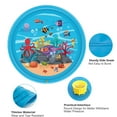 thumbnail image 1 of Huge 68″ Splash Water Play Mat for Little Kids & Toddlers, Water Sprinkler, Water Inflatable Wading Pool for Summer Fun Outdoor Water Toys for Boys & Girls, Undersea, 1 of 4