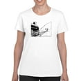 thumbnail image 1 of Huge Adversaries T-Shirt Women -Wilfred Hildonen Designs, Female 4X-Large, 1 of 4
