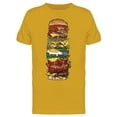 thumbnail image 1 of Huge Burger Tower Tee Men's -Image by Shutterstock, 1 of 2