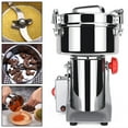 thumbnail image 1 of Huge Capacity 700g Herb Grain Grinder Electric Mill Cereal Machine-High Speed/Durable Life for home kitchen restaurant Chrome, 1 of 9