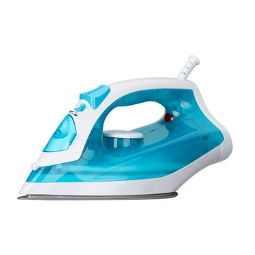 Huge Holiday Savings! Uhuya Expertise Grade 2200W Steam Iron for Clothes with Fast Even Heat Scratch Counteractive, Comfort Grip, True Position Steam Holes Green