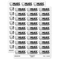 thumbnail image 1 of Huge Improvement Baby Elephant Teacher Student School Sticker Set - White - Gloss Finish - 1.75" Medium, 1 of 7