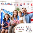 thumbnail image 1 of Huge Memorial Day Savings! Boovnll 4th of July Tree Decorations, 10Pcs Red White Blue Stars Memorial Day Ornaments, 4th of July Ornaments for Patriotic Party Hanging Decor, 4th of July Decorations, 1 of 7