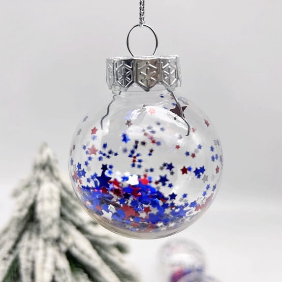 Fwttom 4Th of July Decorations, 6Pcs Independence Day Decoration Ball Party Home Decoration Ball Pendant