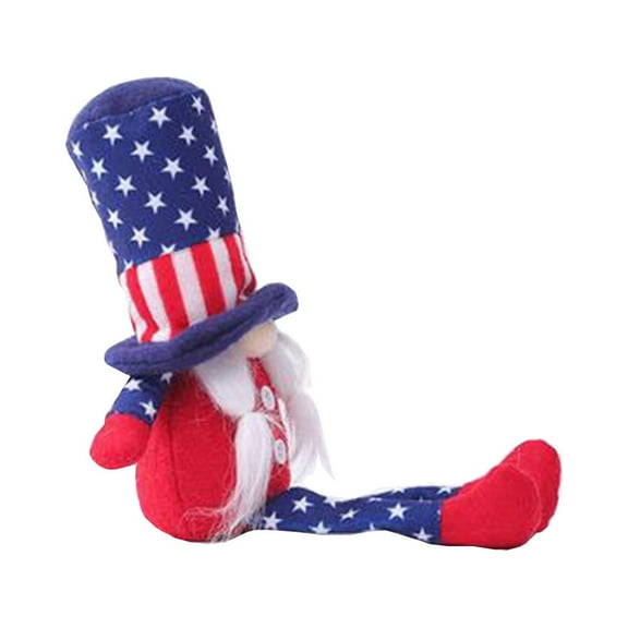 Huge Memorial Day Savings!Suncoda 4th of July Gnomes, Independence Day Gnome Ornaments Patriotic Decorations 4th of July Decorations Gifts for Home Party on Clearance（1PCS）