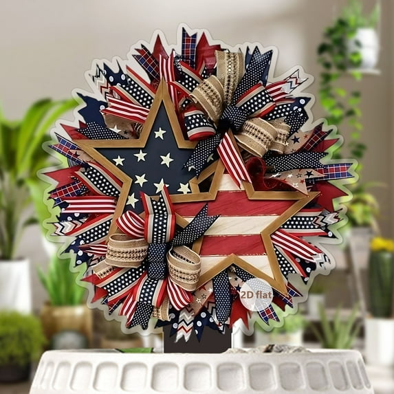 Huge Memorial Day Savings kladzum 4th of July Decorations Memorial Day Garden Decor 4th of July Decorations for Outdoor Decor 4th of July Ornaments
