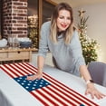 thumbnail image 1 of kladzum 4th of July Patriotic Day Table Runner Independence Day Kitchen Living Room Table Decoration for Home Party Decoration 4Th of July Table Runner, 1 of 7