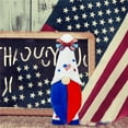 thumbnail image 1 of kladzum Independence Gnome Doll Patriotic Gnome 4th of July Gnomes Decorations Independence Day Party Decorations Patriotic Gnomes, 1 of 7