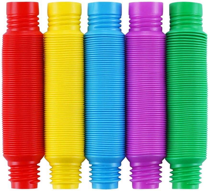 Huge POP Tube Color Corrugated Stretch Plastic Tube DIY Vent Relief