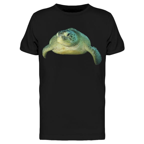 Huge Sea Turtle T-Shirt Men -Image by Shutterstock, Male Large