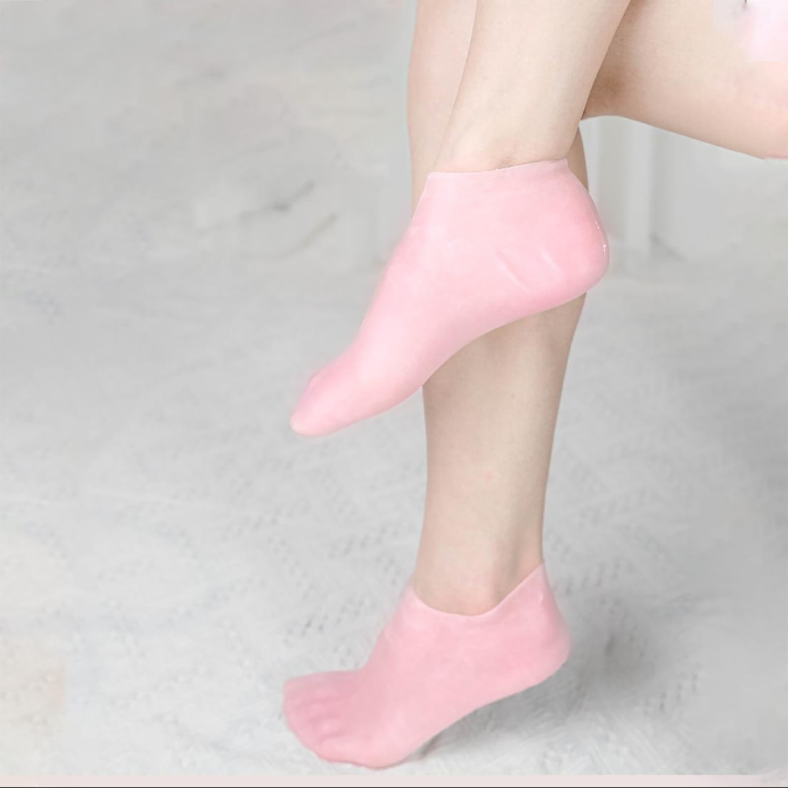 Footsie Bath Pedicure Spa Pedicure Socks Gel Nail Remover Clips Pumice Stone with Handle Pedicure Rasp Calloused Feet Remover Jelly Spa Corn And Remover for Feet Nail Clips Metal Tough Pedicure Spa