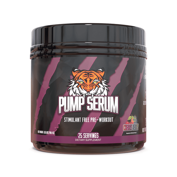 Huge Supplement Pump Serum - Stim Free Pre Workout with L-Citrulline & Glycerpump