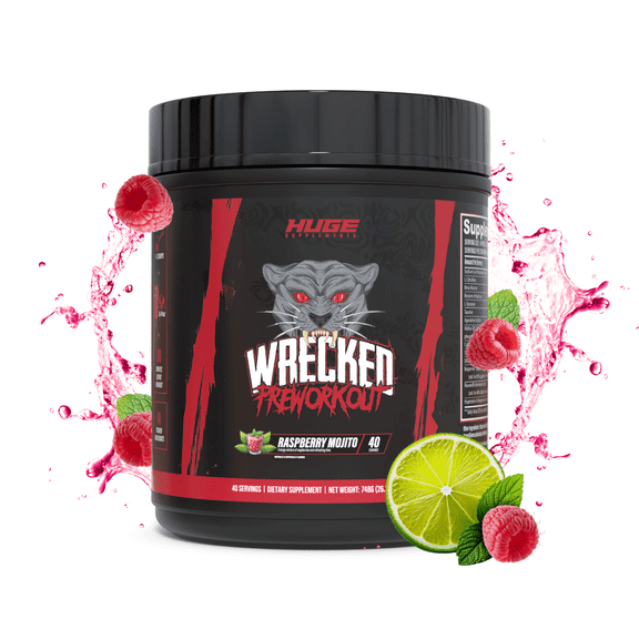 Huge Supplements Wrecked Pre Workout 40srv