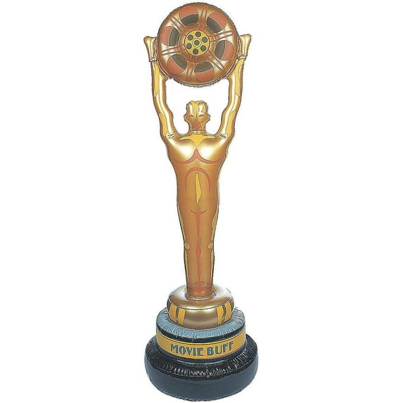 Huge Vinyl Inflatable Movie Buff Party Decoration (5 Feet Tall) Movie Night and Awards Party Decor, Party Favors